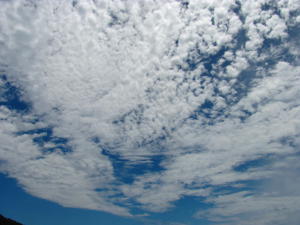 青い空