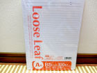 Loose Leaf Ar B5TCY